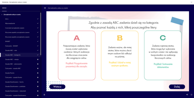 Zarządzanie sobą w&nbsp;czasie